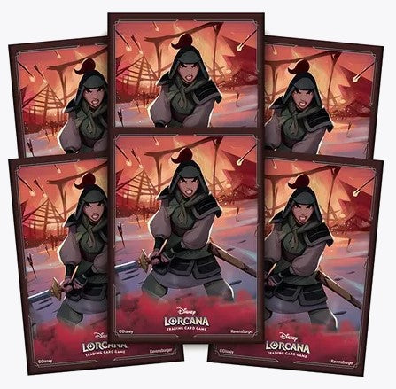 Disney: Lorcana Mulan Card Sleeves (65 Pack)